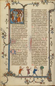 Initiale C : Le martyre de saint Thomas Becket - Unknown artist/maker