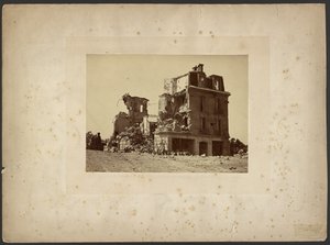Insurrection de Paris, Maison Delachaume, Asnières - Unknown artist/maker