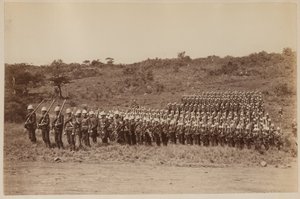 91e Highlanders revenant du Zululand 1879