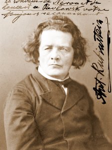 Anton Grigorievich Rubinstein. Pianiste et compositeur russe (né à Vykhvatintsy, près de Podolsk) - Unknown photographer
