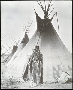 Indien Pied-Noir, région de Calgary - Unknown photographer