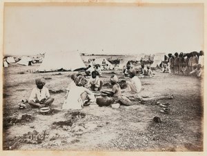Camp du 15e (Bengal) Infanterie indigène, Force de campagne de Suakin - Unknown photographer