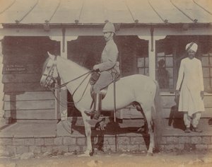 Colonel A M Paterson, commandant du 1er régiment du Bedfordshire - Unknown photographer