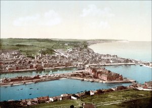 Fécamp et ses falaises - V. 1895