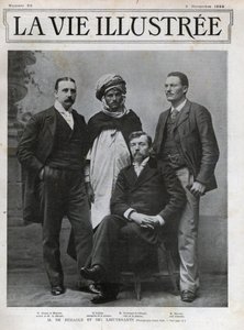 Ferdinand de Behagle (1857-1899) (explorateur français) Chef de la Mission et ses lieutenants
