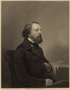 James Sheridan Muspratt (1821-1871), fondateur du Liverpool College of Chemistry (1848) et auteur de "Chemistry" (1860), c.1860 (gravure)