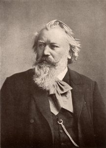 Johannes Brahms (1833-1897) compositeur allemand - Unknown photographer