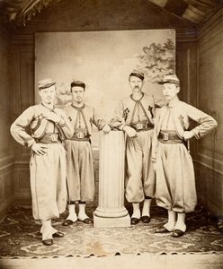 Zouaves pontificaux - 1865 - Unknown photographer