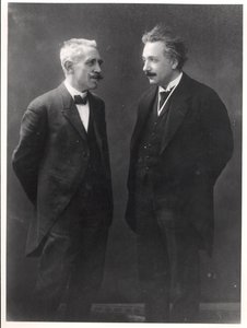 Paul Langevin et Albert Einstein