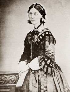 Portrait de Florence Nightingale - Portrait de la philanthrope britannique Florence Nightingale (1820-1910) - Unknown photographer