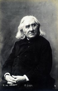 Portrait de Franz Liszt - Unknown photographer