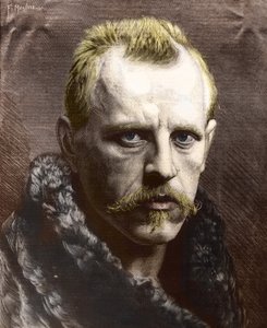 Portrait de Fridtjof Nansen (1861-1930) (gravure) - Unknown photographer