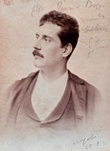 Portrait de Giacomo Puccini (photo n/b)