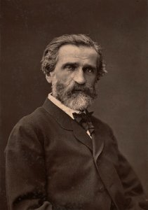 Portrait de Giuseppe Verdi, célèbre compositeur - Unknown photographer