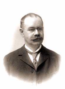 Portrait de Hermann Hollerith (1860-1929), statisticien américain - Unknown photographer
