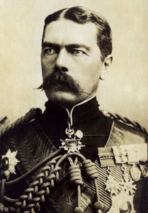 Portrait de Lord Kitchener de Karthoum (1850-1916), militaire anglais.
