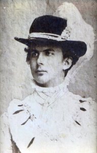 Portrait de Ludwig II de Bavière avec un chapeau - Unknown photographer