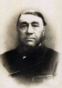 Portrait de Paul Kruger (1825-1904), ancien président de la République du Transvaal en Afrique du Sud