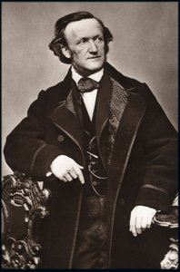 Portrait du compositeur Richard Wagner (1813-1883) - Unknown photographer