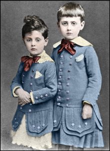Robert et Marcel Proust enfants en 1877