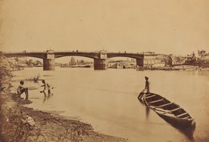 Le pont de fer, Lucknow