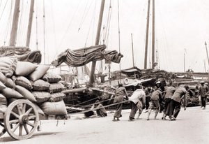 Le port de Hong Kong vers 1880