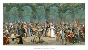 Le Jardin du Palais Royal, 1885