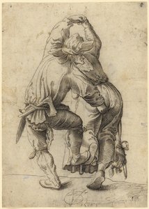 Couple de paysans dansant - Urs Graf