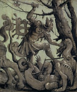 Saint Georges combattant le dragon, vers 1520 - Urs Graf