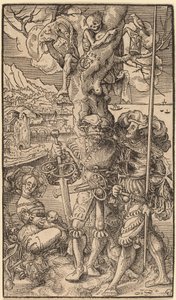 Deux mercenaires et une femme - Urs Graf I