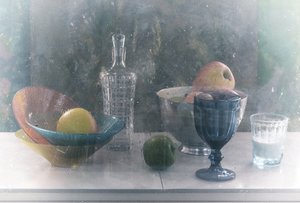 Des pommes croquantes et un verre - UstinaGreen