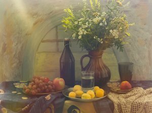 Fruits frais et fleurs - UstinaGreen