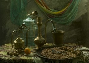 Table de nature morte vintage - UstinaGreen