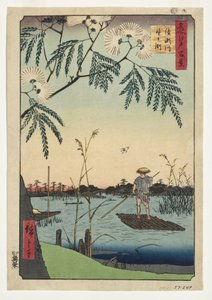 Rivière Ayase et Kanegafuchi, 1857
