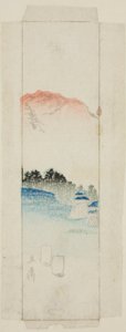 Enveloppe avec paysage