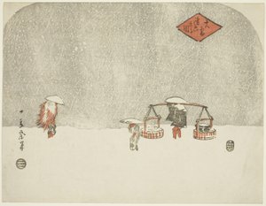 Neige abondante (Oyuki furishikiru zu)