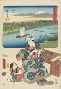 Kawasaki, juillet 1854