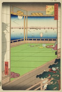 Point de vue sur la lune (Tsuki no misaki), de la série Cent vues célèbres d