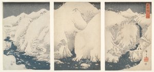 Montagnes et rivières le long de la route de Kiso sous la neige
