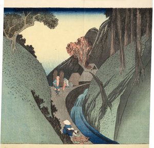 Okabe : Montagne Utsu, vers 1832-33