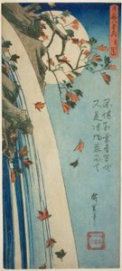 La lune vue à travers les feuilles, de la série "Vingt-huit vues de la lune"