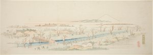 Vue de Koganei (Koganei no kei), d