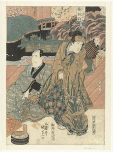 Acteurs sur scène - Utagawa Kunisada (I)