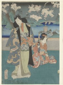 Le troisième mois - Utagawa Kunisada (I)