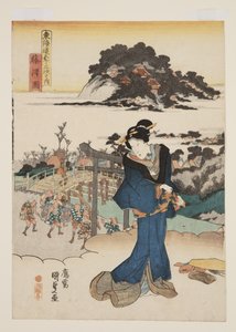 Vue de Fujisawa (Fujisawa zu)