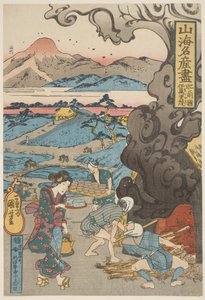 Hizen : Imari-Yakki, vers 1833 - Utagawa Kuniyoshi