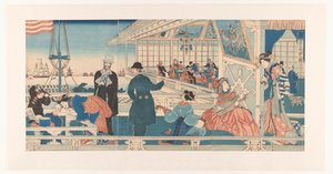 Maison de commerce américaine à Yokohama
