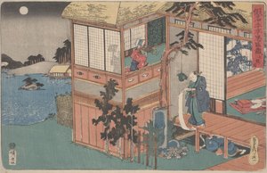 Kanadehon Chūshingura : Acte VII - Utagawa Sadahide
