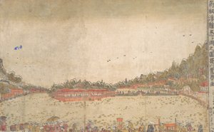 Impression de perspective : Étang de Shinobazu - Utagawa Toyoharu