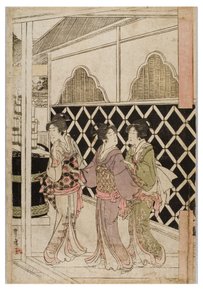 Pèlerinage du Nouvel An à Myohoji à Horinouchi, Edo, c.1804-1810 - Utagawa and Toyokuni Utagawa Toyohiro